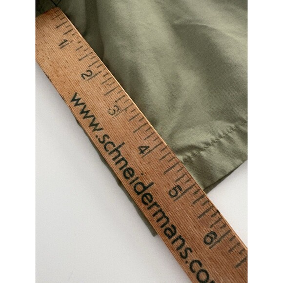 Bather Swim Trunks Shorts Mens Medium Olive Green Drawstring Liner Pool Beach - Picture 11 of 16